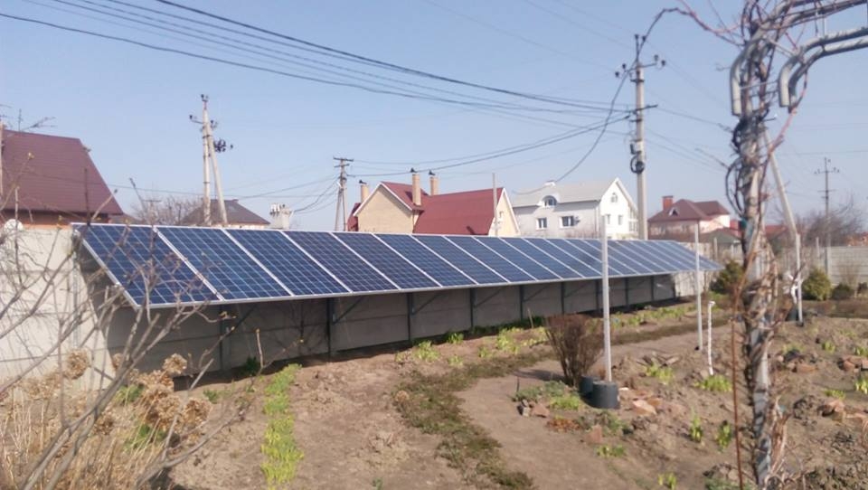 СЕС потужністю 12 кВт, село Гатне, Києво-Святошинський район Photo 1
